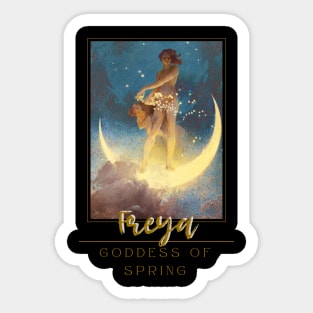 Goddess Freya Sticker